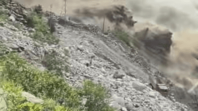 Rasuwa Valley Flood Wave & Landslide